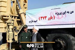 رونمایی از سامانه موشکی برد بلند ایرانی
