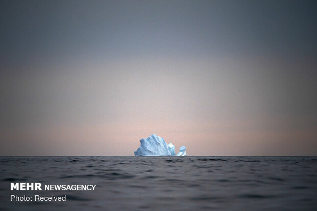 آب شدن یخ های گرینلند‎
