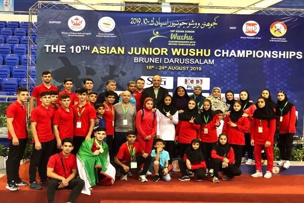 Iran finishes third at Asian Junior Wushu C’ships
