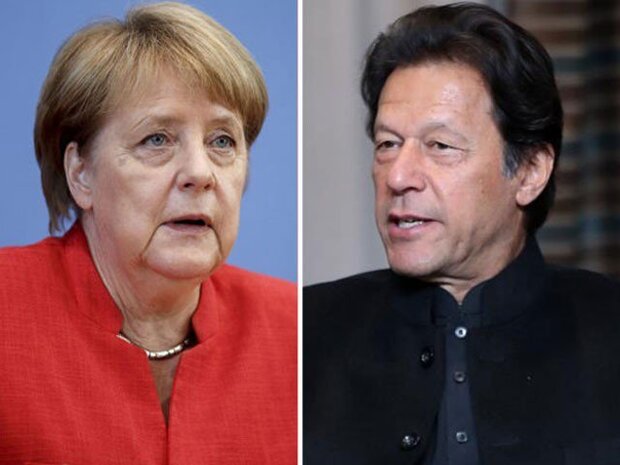 پاکستانی وزير اعظم کا جرمن چانسلرسے ٹیلی فونک رابطہ