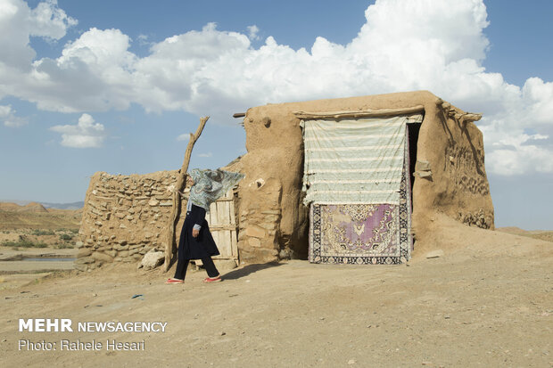 تنها در روستا