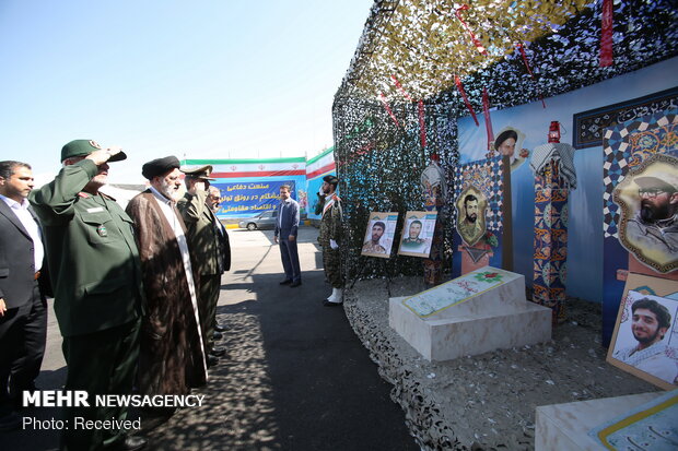 Judiciary chief visits Bavar 373 missile system in defense expo