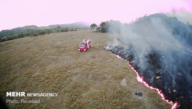 Brazil sends army to tackle blazes 