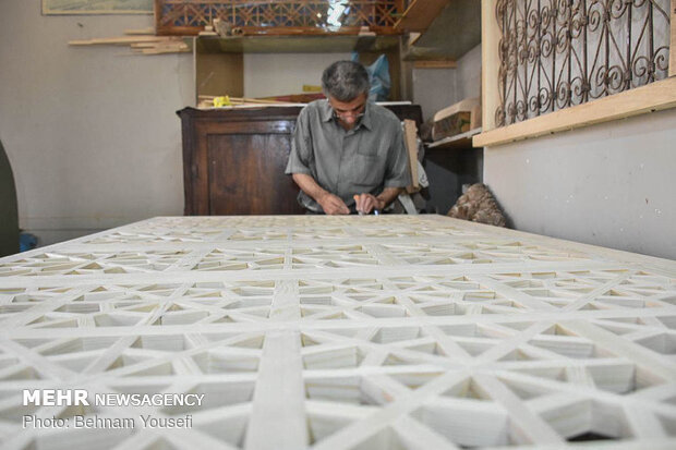 Revitalizing traditional art of wooden Girih tiles