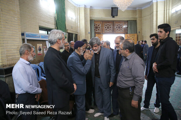 مراسم ترحیم و بزرگداشت جانباز شهید حاج حسن سماواتی