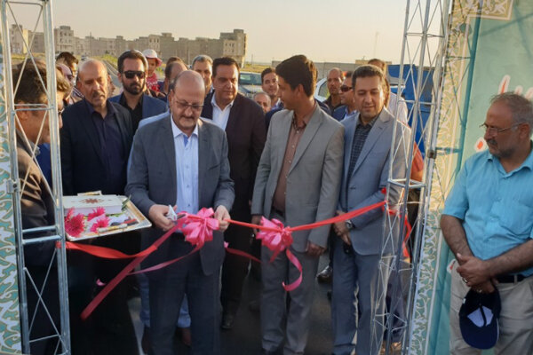 بلوار فرهنگ در شهرک دانش دانش قزوین افتتاح شد