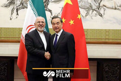 ظریف کی چینی وزیر خارجہ سے ملاقات