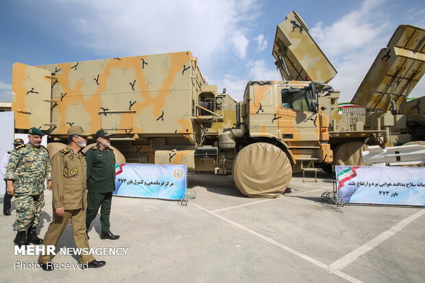 Army cmdr. visits Bavar 373 missile system 