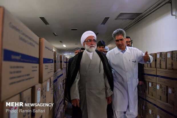 Unveiling ceremony of 3 new drugs in Mashhad