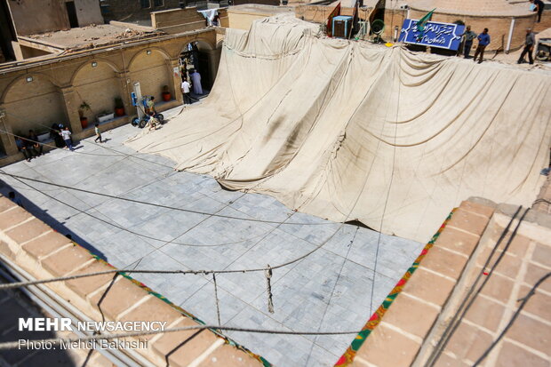 Preparation for Ashura in Qom