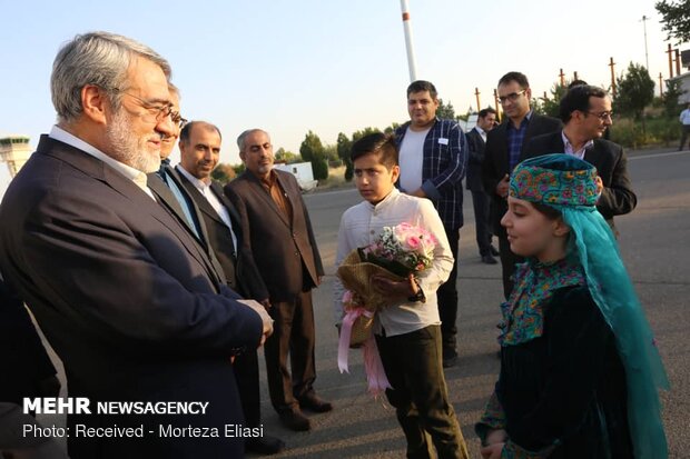 سفر عبدالرضا رحمانی فضلی وزیر کشور به استان زنجان