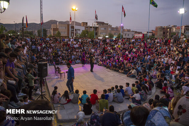 الدورة الرابعة لإحتفالية مسرح الشارع في "مريوان" 