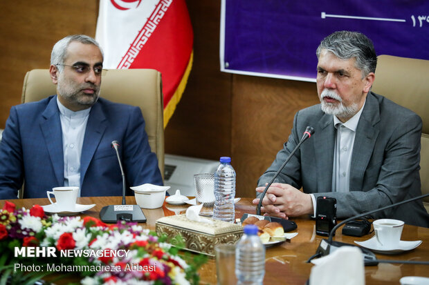 آئین بازگشایی کتابخانه مرکزی پارک شهر