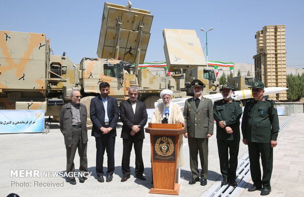 Ayatollah Jannati visits Bavar-373 air defense system