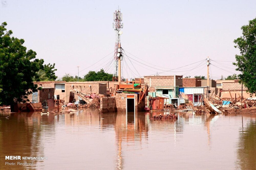سوڈان میں بارشوں اور سیلاب سے تباہی کے بعد ایمرجنسی نافذ