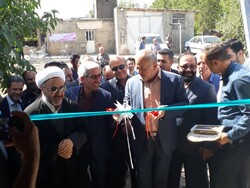 یک طرح  لوله گذاری انتقال آب کشاورزی در شهرستان البرز افتتاح شد