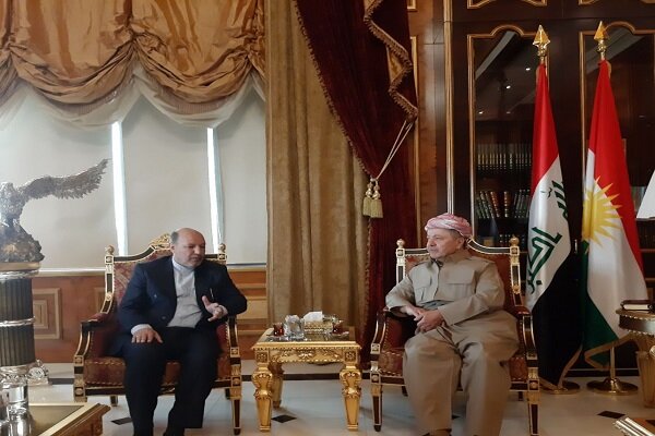 Massoud Barzani stresses full-fledged expansion of KRG relations with Iran