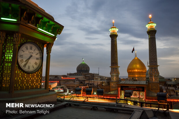 برگزاری مراسم سوگواری شهادت امام حسن عسکری (ع) در شهر ری