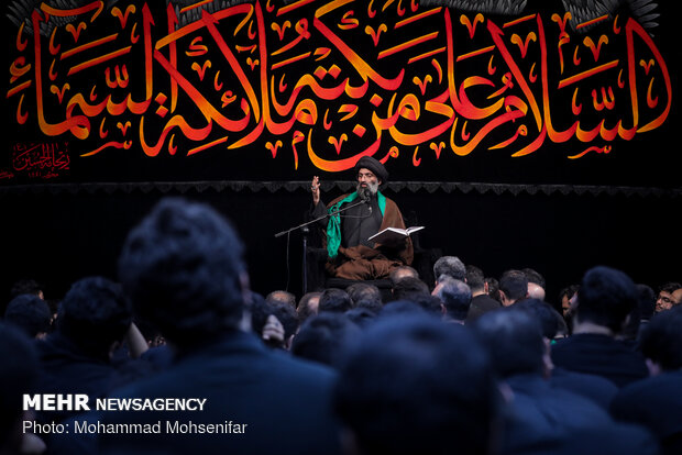 Mourning ceremony in 1st night of Muharram