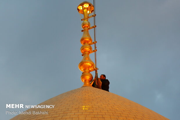 Muharram mourning ceremony in Qom