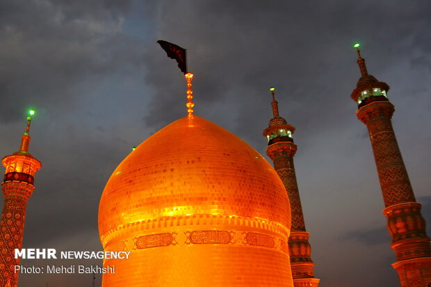 Muharram mourning ceremony in Qom