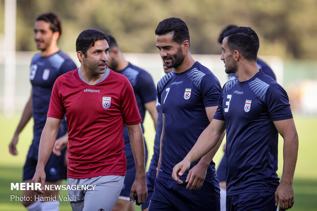 İran Milli Futbol Takımı ilk antrenmanına çıktı