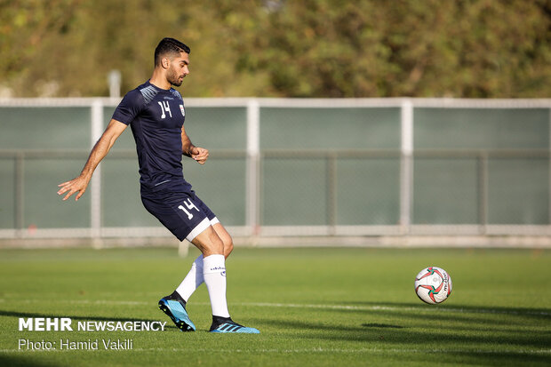 İran Milli Futbol Takımı ilk antrenmanına çıktı