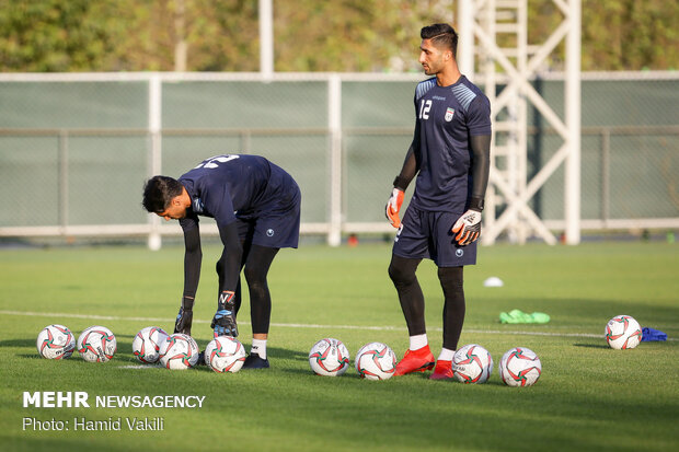 Team Melli's training session