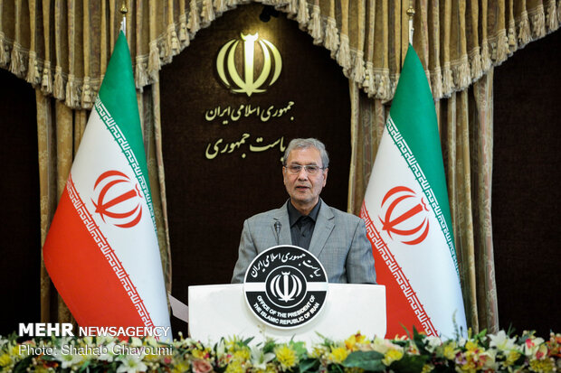 Press conference of Iranian Government’s spokesman