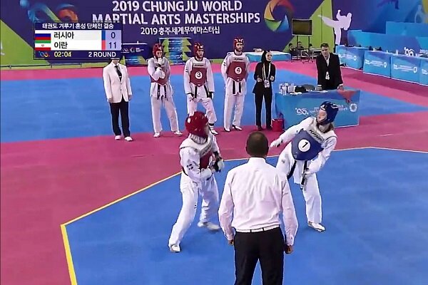 Iran taekwondo wins title at World Martial Arts Masterships