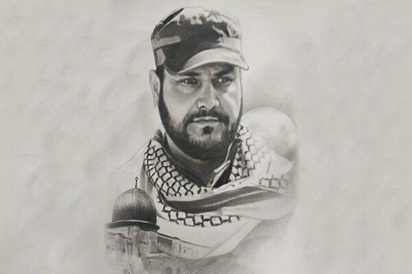 هنرمند فلسطینی: شیخ «اکرم الکعبی» الگوی دفاع از آرمان قدس است