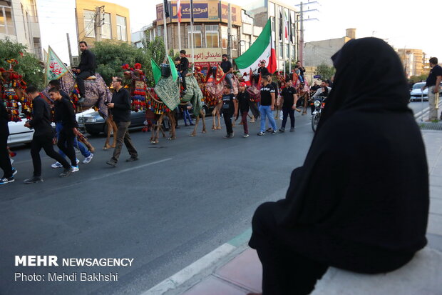 Muharram ritual in Qom