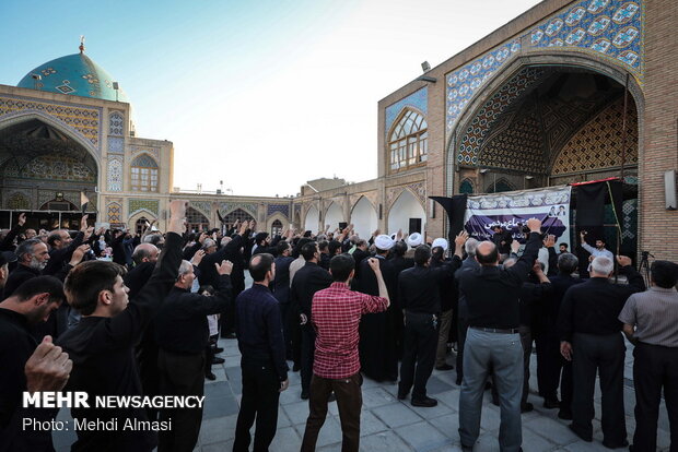 زنجان میں ایرانی عدلیہ کے اقدامات کی حمایت میں مظاہرہ