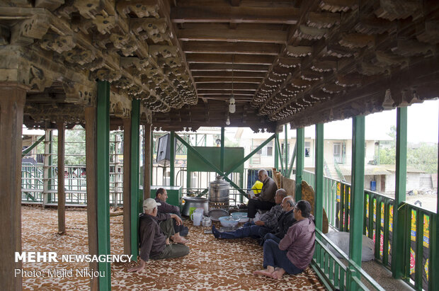 مجمع دهی؛ سنت اطعام عزاداران حسینی در روستای بیزکی جویبار