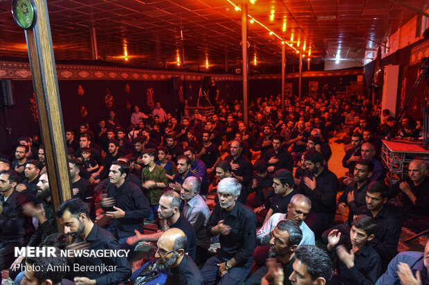 عزاداری شب پنجم محرم در شیراز