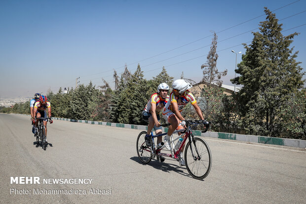 بطولة الدراجات الهوائية في إيران لذوي الإعاقة البصرية