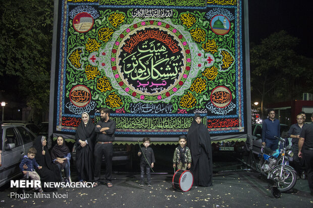 مراسم « شاه‌حسین‌گویان » در تبریز