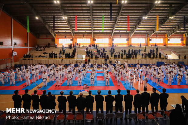 Nationwide Karate C’ship competitions in Shahr-e Kord