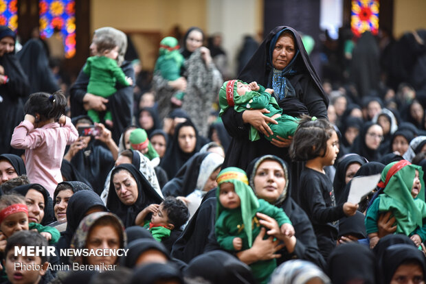 مراسم « شیرخوارگان حسینی» در شیراز