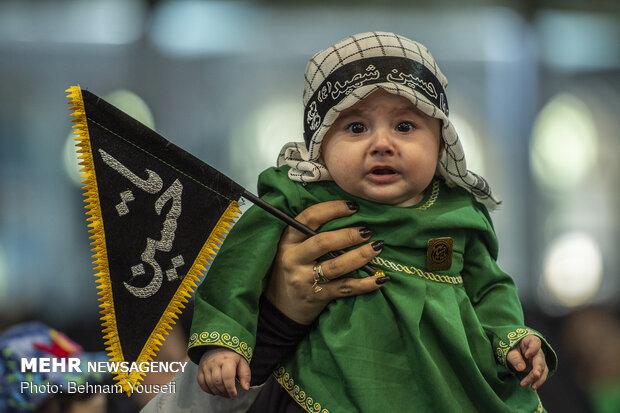 مراسم «شیرخوارگان حسینی» در اراک