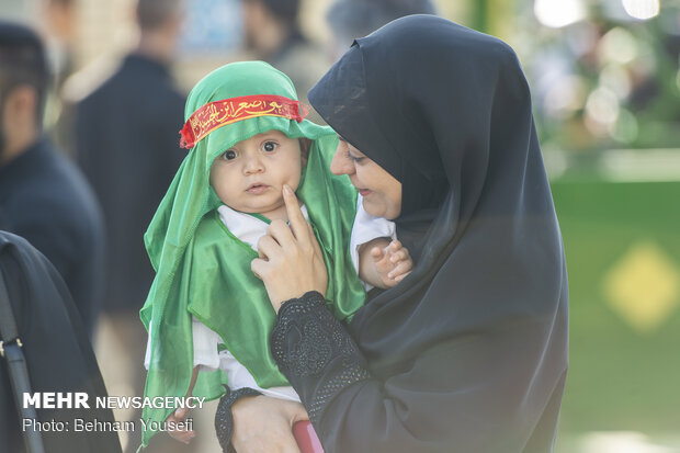 مراسم «شیرخوارگان حسینی» در اراک