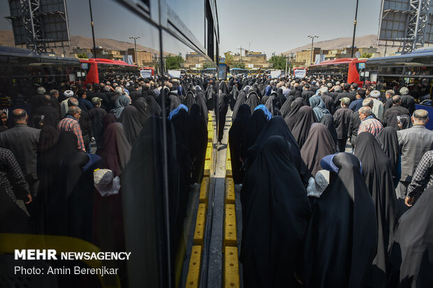 تجمع مردمی آمرین به معروف و نهی از منکر در شیراز