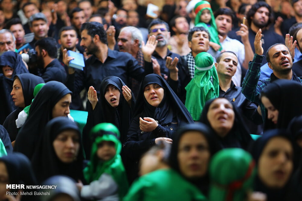 خبرگزاری مهر | اخبار ایران و جهان | Mehr News Agency - مراسم « شیرخوارگان  حسینی» در مسجد مقدس جمکران‎