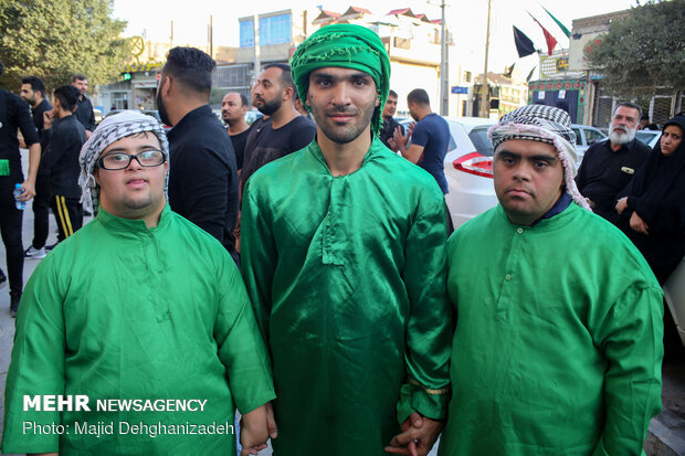 مراسم عزاداری و تعزیه خوانی عزاداران خاص حسین(ع) در یزد
