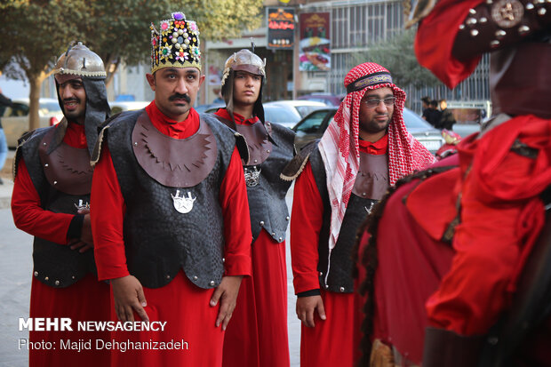 مراسم عزاداری و تعزیه خوانی عزاداران خاص حسین(ع) در یزد