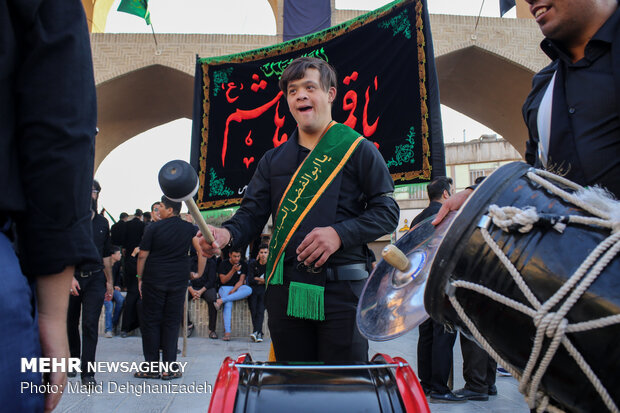 مراسم عزاداری و تعزیه خوانی عزاداران خاص حسین(ع) در یزد