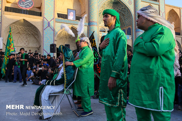 مراسم عزاداری و تعزیه خوانی عزاداران خاص حسین(ع) در یزد