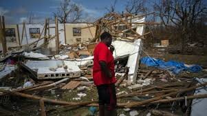 اثار إعصار دوريان على جزر الباهاما