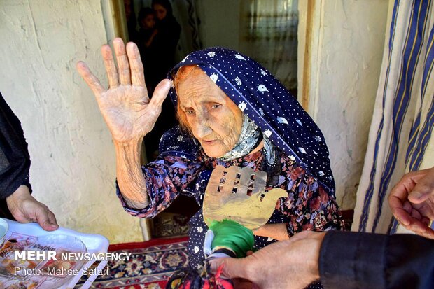 آئین سنتی « علم گردشی» در روستای کفشگیری