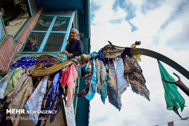 مراسم سنتی طوق بندان در گرگان